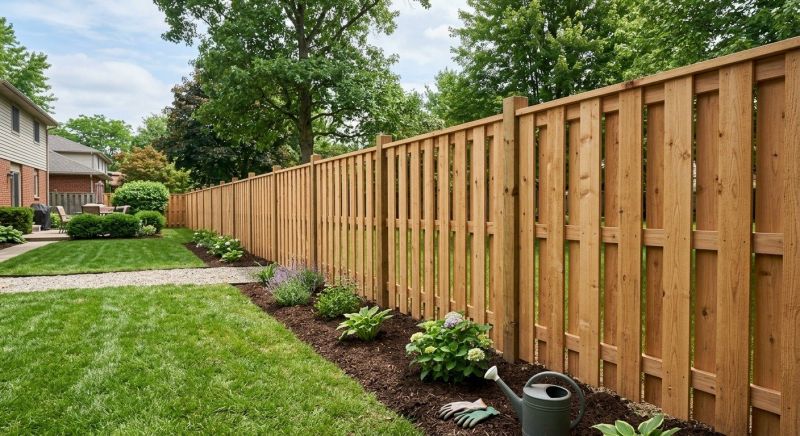 Shadow Box Fence Construction Service