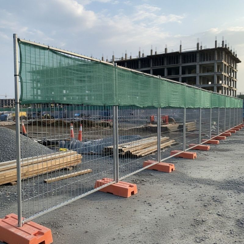 Shadow Box Fence Construction